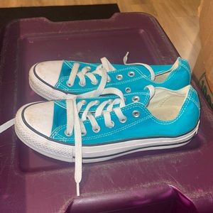 Turquoise All Star Converse